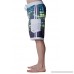 Alki'i Men's Hybrid Boardshorts with mesh lining Isla Palms Slate B07CMCRJYQ